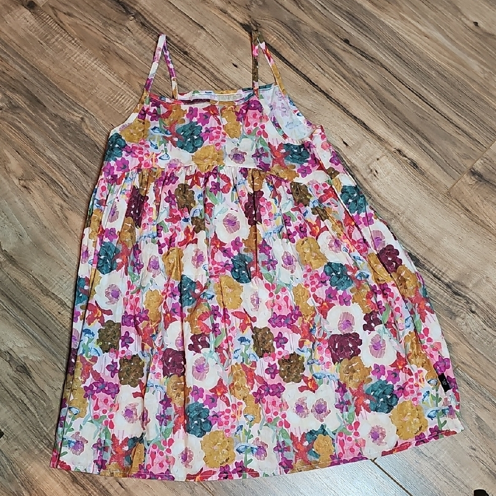 Floral Kids Dress - Multicolor